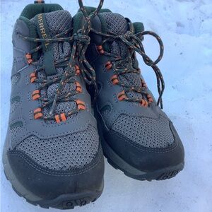 Merrell Gray and Orange Outdoor Footwear
